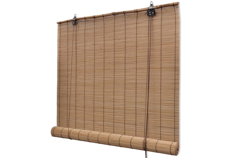 Rullgardin bambu 140x220 cm brun - Textilier & mattor - Gardiner & gardinupphängning - Rullgardin - Bambu rullgardin