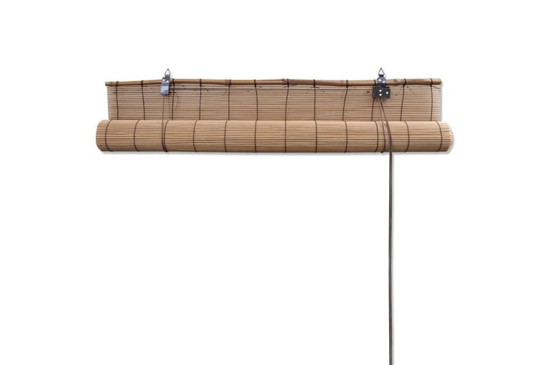 Rullgardin bambu 140x220 cm brun - Textilier & mattor - Gardiner & gardinupphängning - Rullgardin - Bambu rullgardin