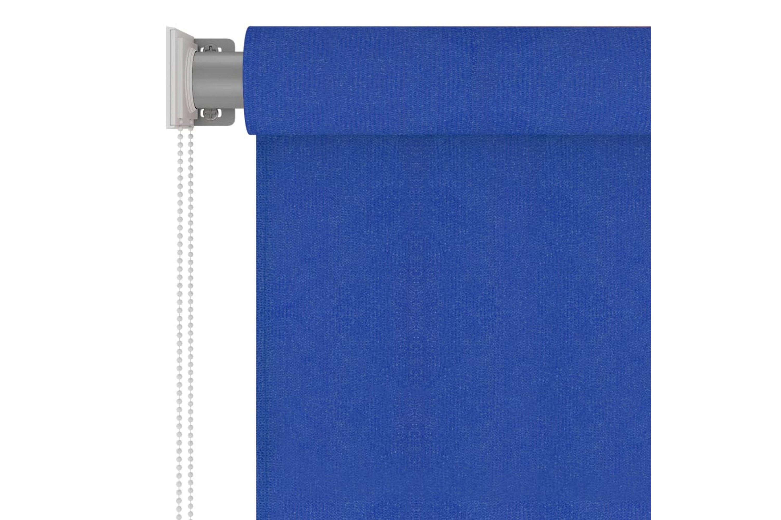 Rullgardin utomhus cm x Furniturebox - - blå gardinupphängning 140 160 & HDPE Gardiner
