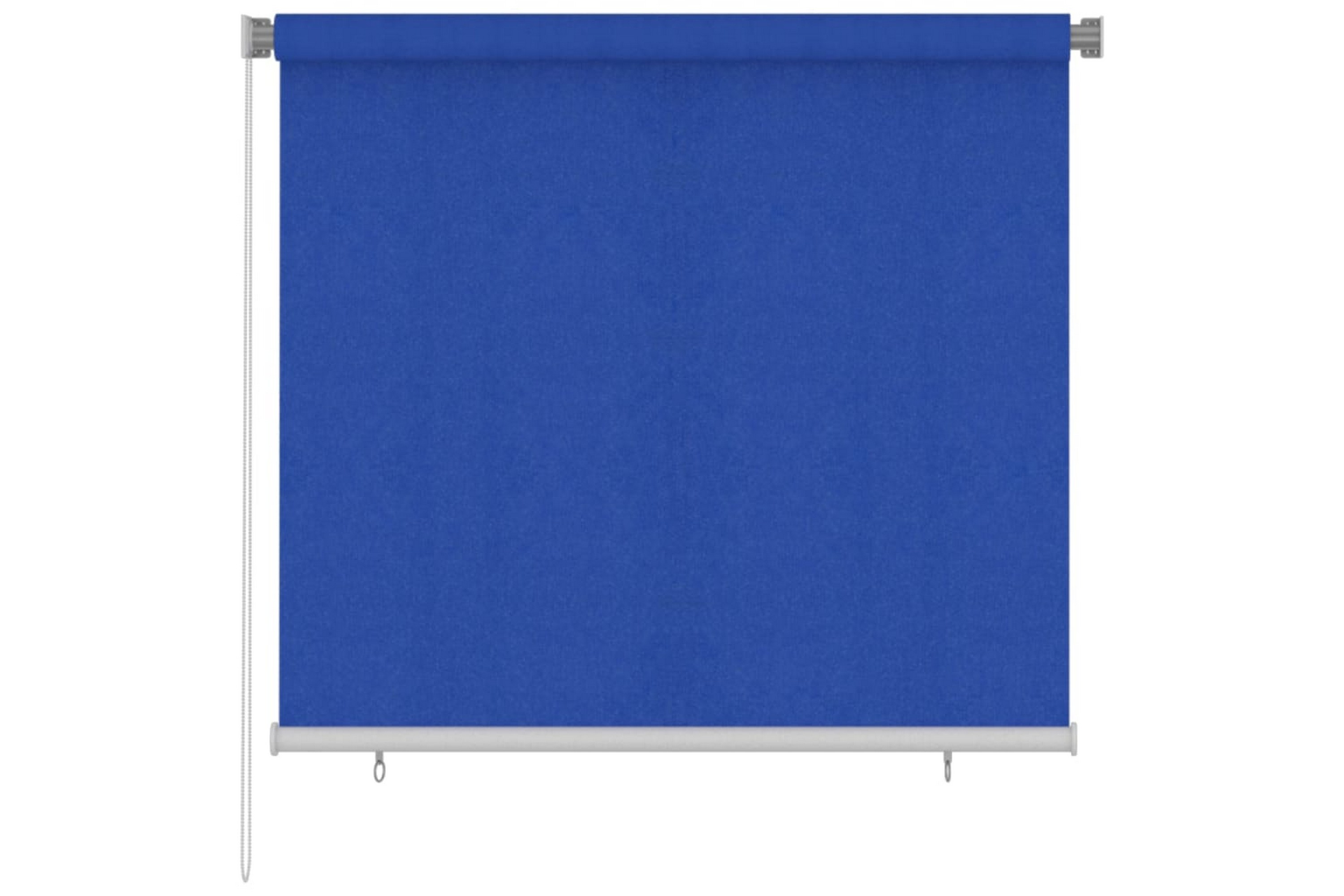 Rullgardin utomhus 160 x 140 - gardinupphängning & Gardiner HDPE cm blå - Furniturebox