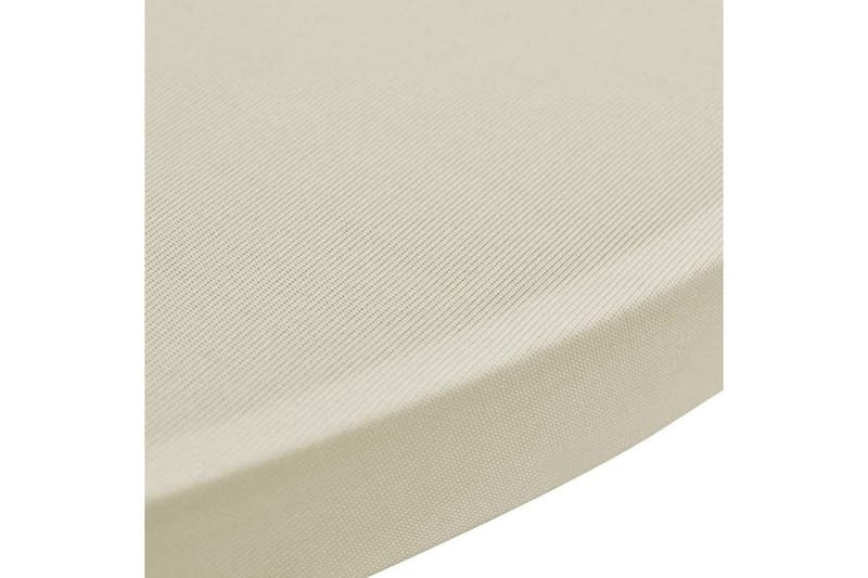 Duk till ståbord 80 Stretch Creme 2-pack - Kräm - Textilier & mattor - Kökstextilier - Dukar & löpare - Bordslöpare