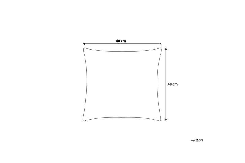 MORILLA Trädgårdskudde 2-pack 40x40 cm Blå - Textilier & mattor - Kuddar & plädar - Utomhuskudde