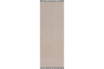 COLETTE Flatvävd Matta 150x150 cm Kvadratisk Beige