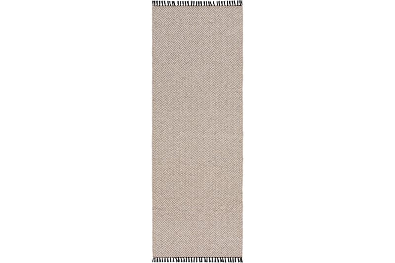 COLETTE Flatvävd Matta 150x150 cm Kvadratisk Beige - Textilier & mattor - Mattor - Flatvävda mattor