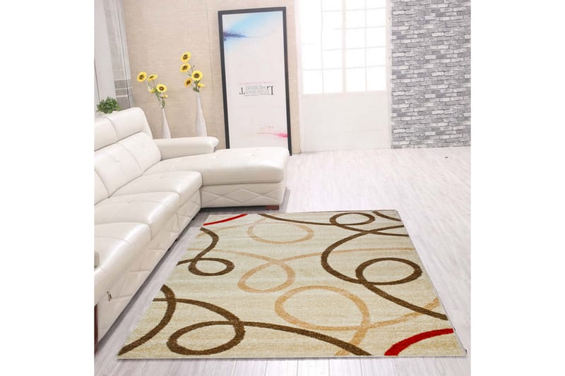 FOGGIA Matta 160x230 cm Elfenben/Beige - D-sign - Textilier & mattor - Mattor