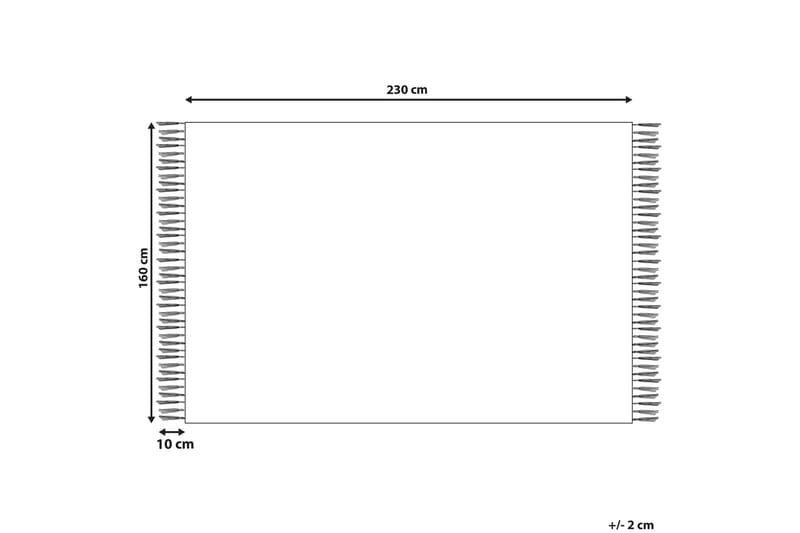 Kuskan Skinnmatta 160x230 cm Beige - Fällar & skinnmattor