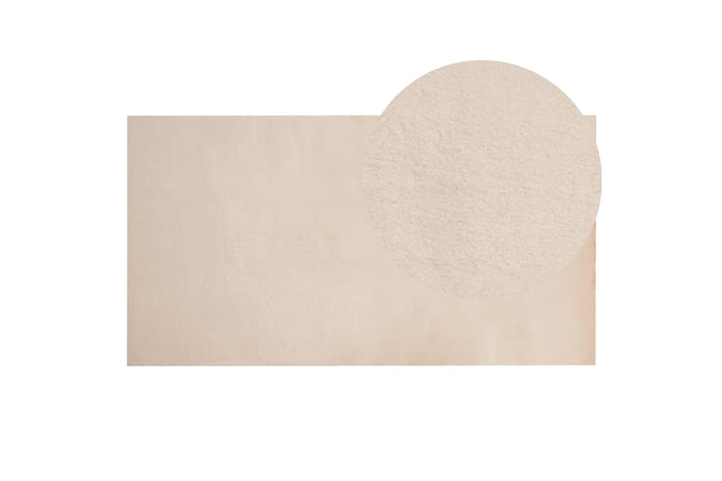 Mirpur Skinnmatta 80x150 cm Beige - Fällar & skinnmattor