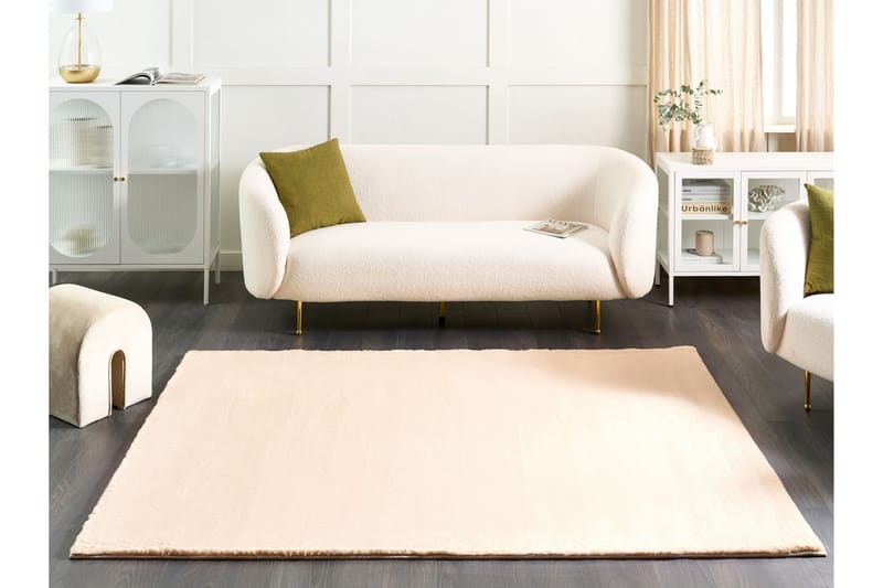 Mirpur Skinnmatta 80x150 cm Beige - Textilier & mattor - Mattor - Fällar & skinnmattor