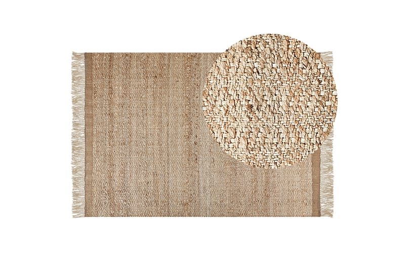 Abana Jutematta 160x230 cm Beige - Jutemattor & sisalmattor