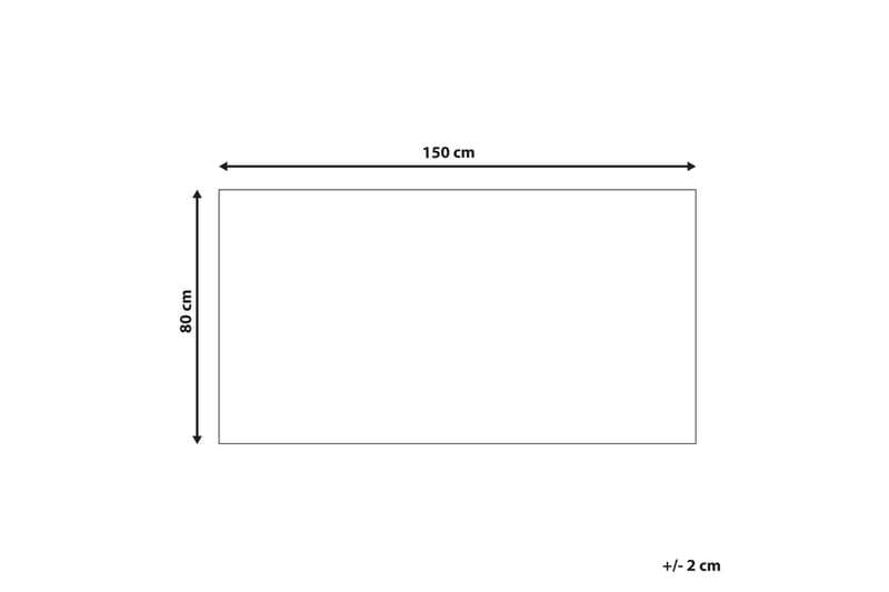 Afis Bomullsmatta 80x150 cm Beige - Textilier & mattor - Mattor - Modern matta - Bomullsmattor