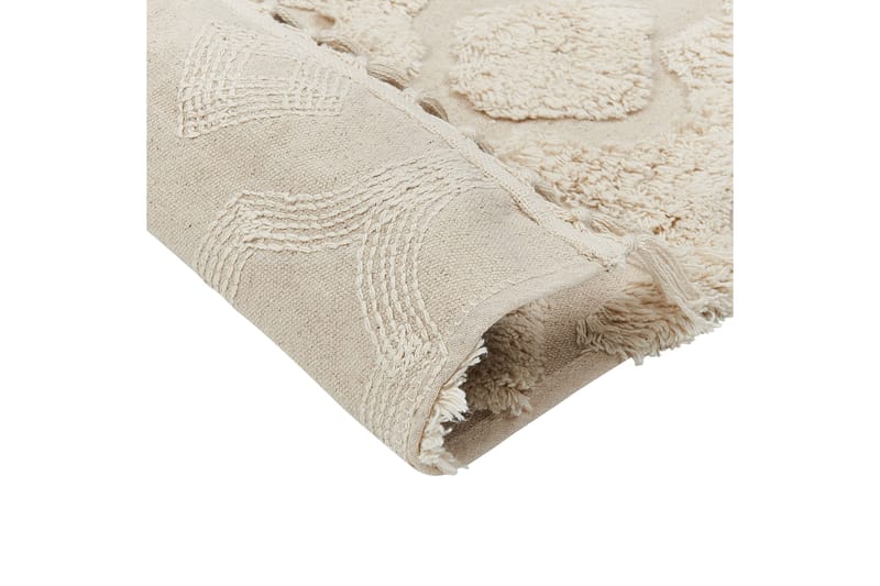 Aksaray Bomullsmatta 140x200 cm Beige - Textilier & mattor - Mattor - Modern matta - Bomullsmattor