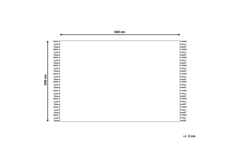 Alucra Ryamatta 200x300 cm Beige - Ryamattor