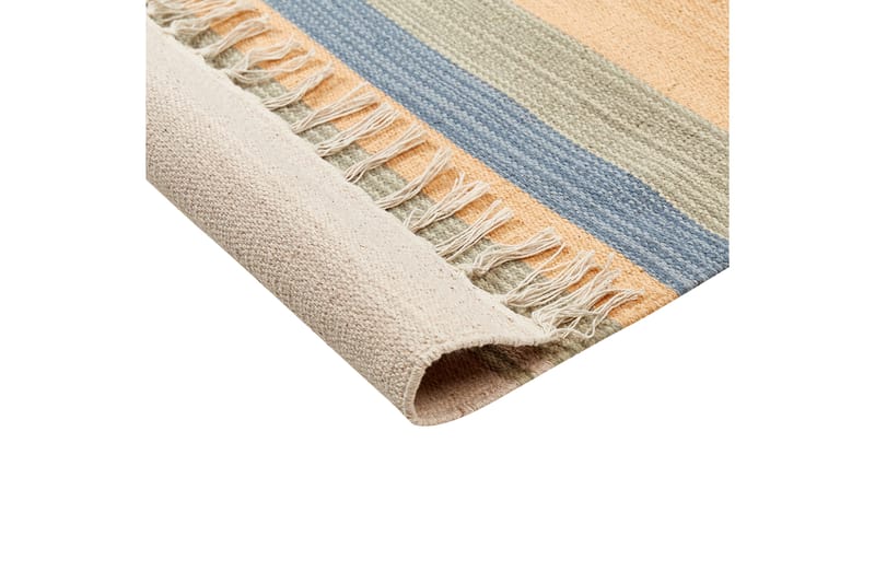 Aparan Bomullsmatta 80x300 cm Beige - Textilier & mattor - Mattor - Modern matta - Bomullsmattor