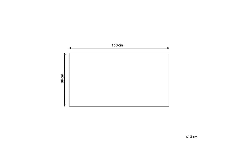 Ayrum Ryamatta 80x150 cm Svart/Vit - Textilier & mattor - Mattor - Modern matta - Ryamattor