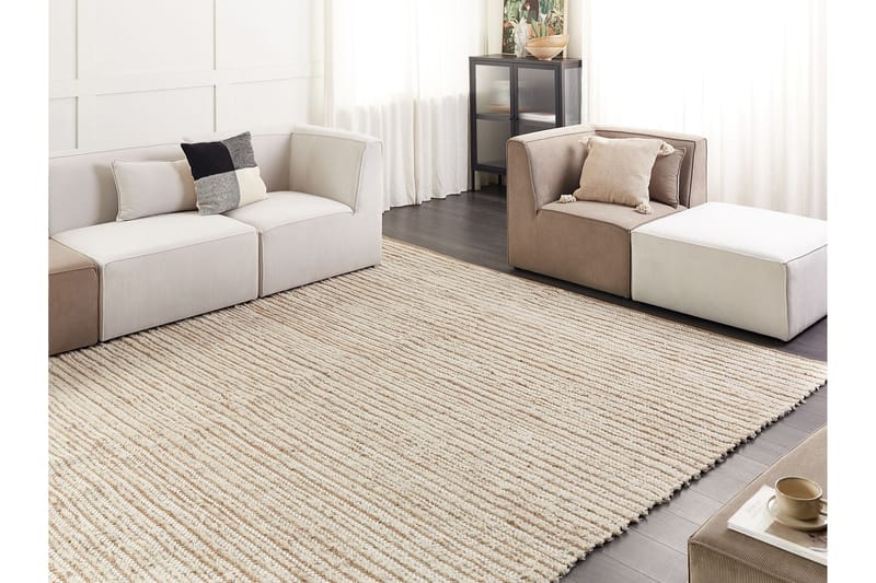 Barkhan Bomullsmatta 300x400 cm Beige - Textilier & mattor - Mattor - Modern matta - Bomullsmattor