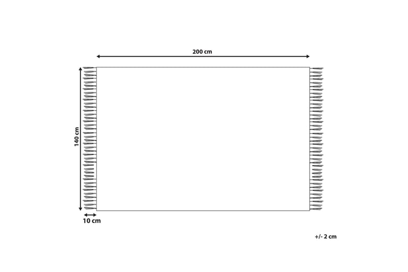 Bayir Ryamatta 140x200 cm Beige - Textilier & mattor - Mattor - Modern matta - Ryamattor