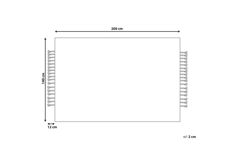 Berissa Jutematta 140x200 cm Beige - Textilier & mattor - Mattor - Modern matta - Jutemattor & sisalmattor