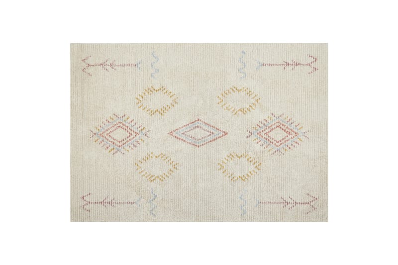 Bettiah Bomullsmatta 160x230 cm Beige - Textilier & mattor - Mattor - Modern matta - Bomullsmattor