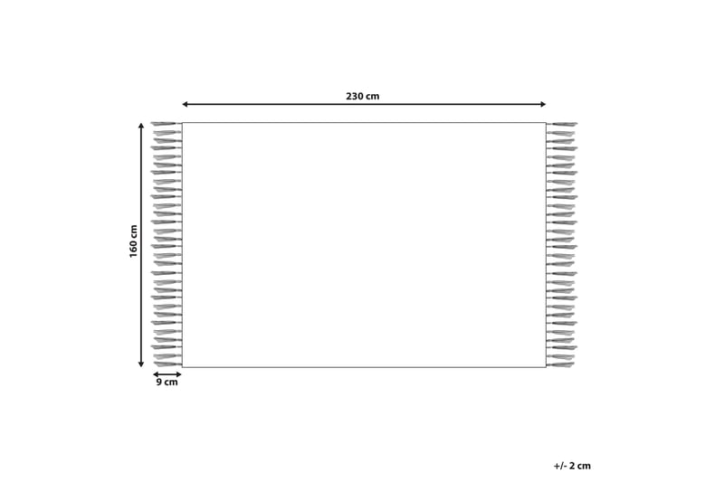 Bingol Ryamatta 160x230 cm Gul - Ryamattor