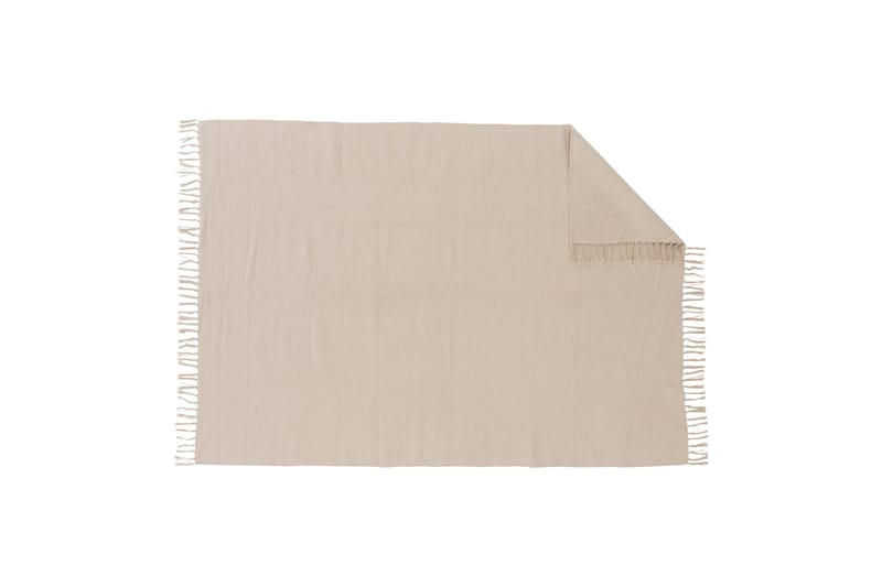 SANPERA Bomullsmatta 200x300 cm Beige - Bomullsmattor