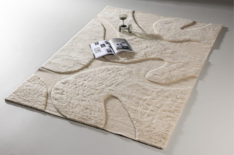 Boone Ullmatta 200x290 cm Beige - Textilier & mattor - Mattor - Modern matta - Ullmattor