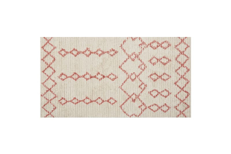 Buxar Bomullsmatta 80x150 cm Beige - Textilier & mattor - Mattor - Modern matta - Bomullsmattor