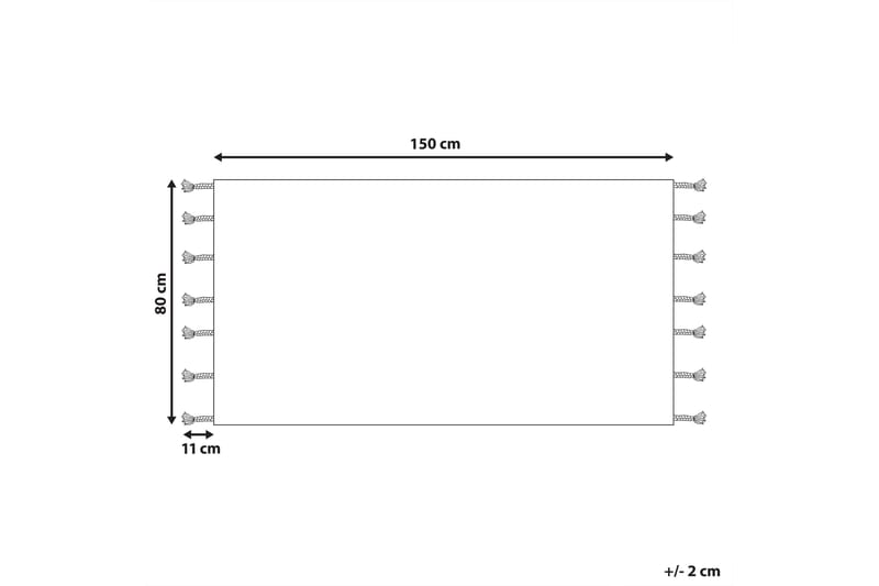 Corum Ryamatta 80x150 cm Svart - Textilier & mattor - Mattor - Modern matta - Ryamattor