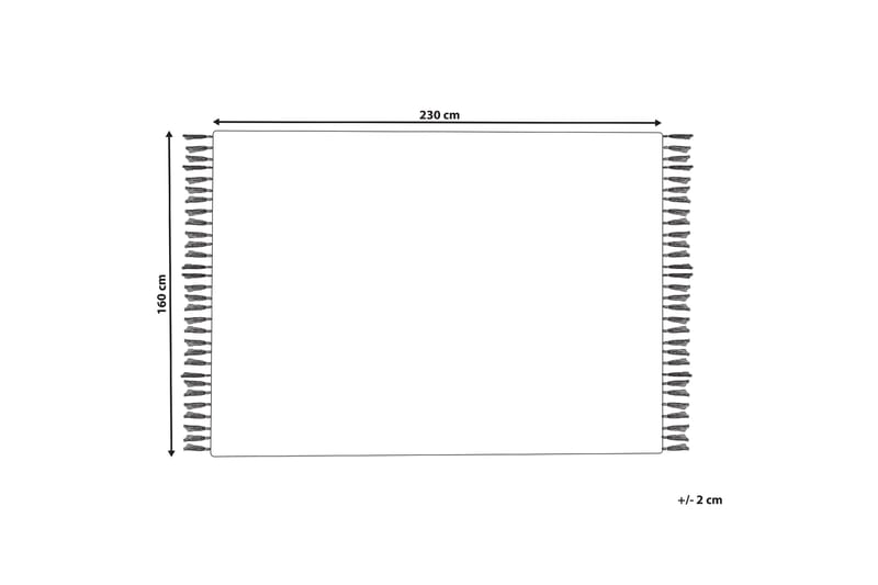 Darende Ullmatta 160x230 cm Beige - Ullmattor