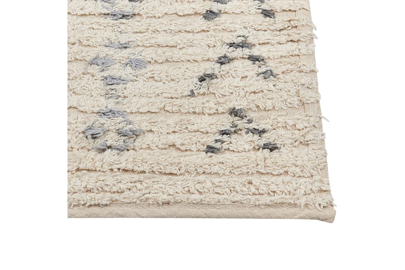 Dispur Bomullsmatta 160x230 cm Beige - Textilier & mattor - Mattor - Modern matta - Bomullsmattor