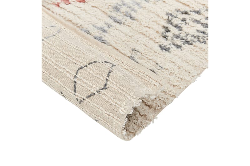 Dispur Bomullsmatta 160x230 cm Beige - Textilier & mattor - Mattor - Modern matta - Bomullsmattor