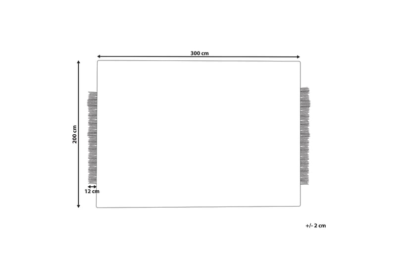 Divarli Ullmatta 200x300 cm Beige - Ullmattor