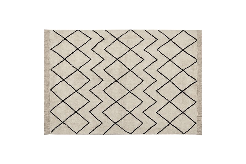 Eldes Ryamatta 160x230 cm Beige - Textilier & mattor - Mattor - Modern matta - Ryamattor