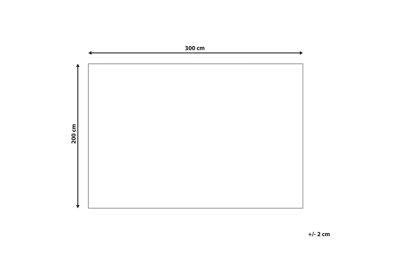 Gavar Bomullsmatta 200x300 cm Orange - Bomullsmattor