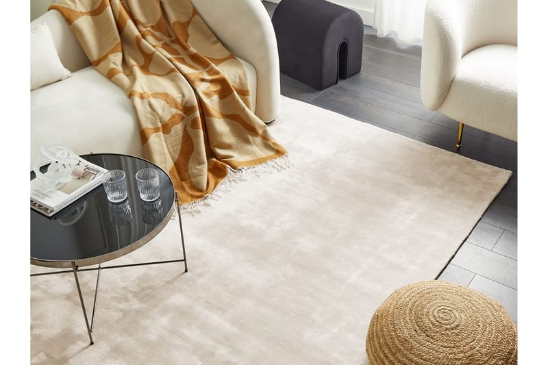 GesiIi Ryamatta 140x200 cm Beige - Textilier & mattor - Mattor - Modern matta - Ryamattor