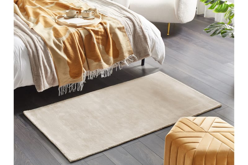 GesiIi Ryamatta 80x150 cm Beige - Textilier & mattor - Mattor - Modern matta - Ryamattor