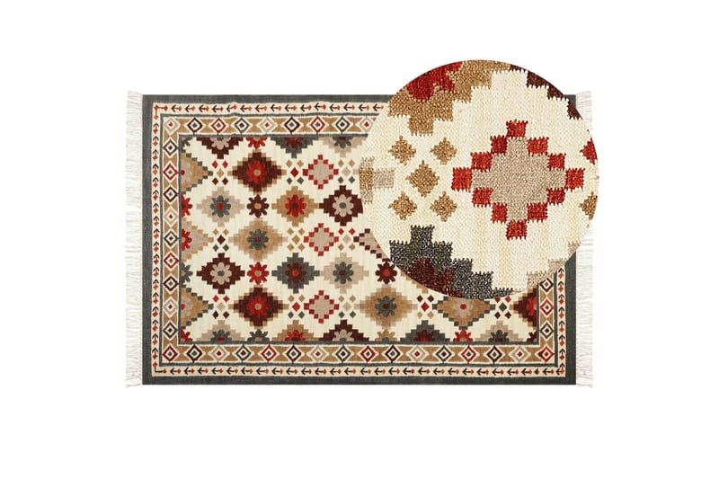 Ghukasavan Ullmatta 200x300 cm Beige - Ullmattor