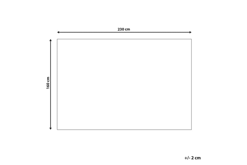 GOCERLA Ryamatta 160x230 cm Grön - Textilier & mattor - Mattor - Modern matta - Ryamattor