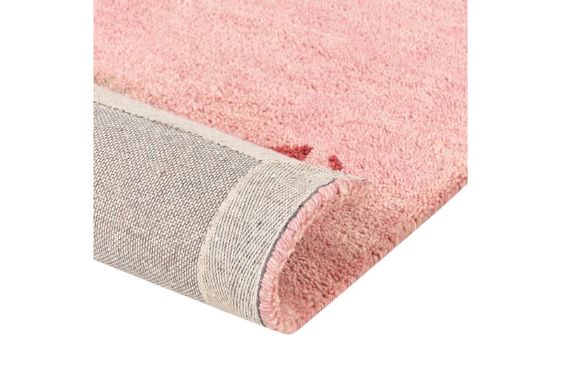 GOCERLA Ryamatta 160x230 cm Rosa - Textilier & mattor - Mattor - Modern matta - Ryamattor