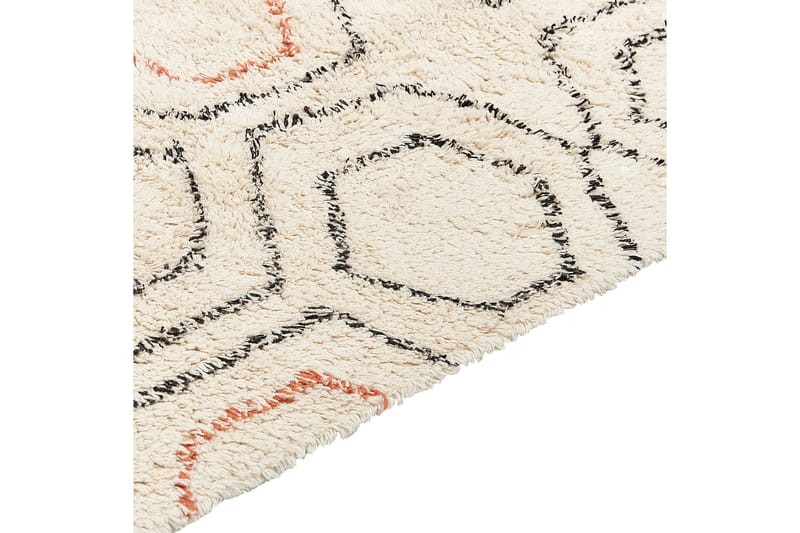 Hajipur Ryamatta 160x230 cm Beige - Textilier & mattor - Mattor - Modern matta - Ryamattor