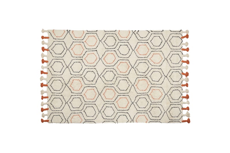 Hajipur Ryamatta 160x230 cm Beige - Textilier & mattor - Mattor - Modern matta - Ryamattor