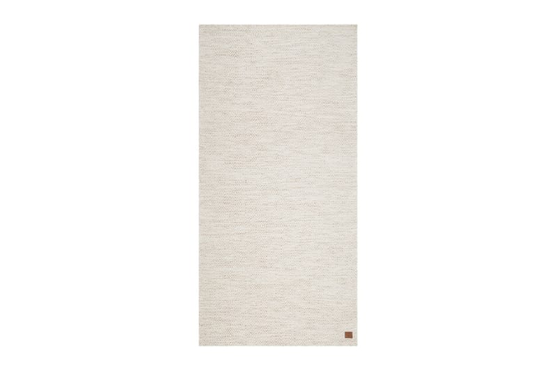 Junna Ullmatta 75x200 Oval Beige - Textilier & mattor - Mattor - Modern matta - Ullmattor