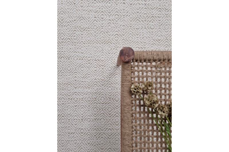 Junna Ullmatta 75x200 Oval Beige - Textilier & mattor - Mattor - Modern matta - Ullmattor