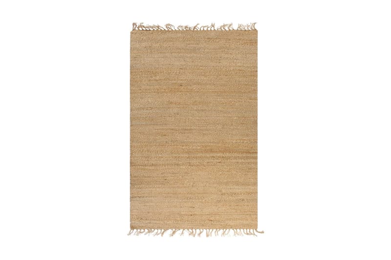 Matta handvävd jute 120x180 cm beige - Beige - Textilier & mattor - Mattor - Modern matta - Jutemattor & sisalmattor