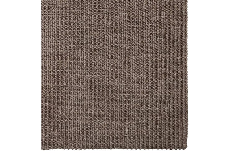 Matta naturlig sisal 66x150 cm brun - Brun - Textilier & mattor - Mattor - Modern matta - Jutemattor & sisalmattor