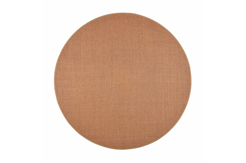 SISAL Matta Rund 133 cm Brun - Vm Carpet - Jutemattor & sisalmattor