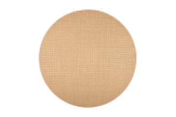 SISAL Matta Rund 160 cm Beige/Grå