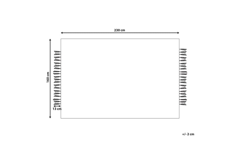 Karkin Jutematta 160x230 cm Beige - Jutemattor & sisalmattor