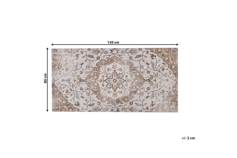 Kattakkada Ryamatta 80x150 cm Beige - Textilier & mattor - Mattor - Modern matta - Ryamattor