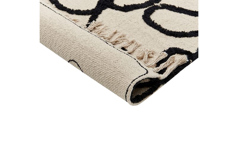 Konur Bomullsmatta 80x150 cm Beige - Textilier & mattor - Mattor - Modern matta - Bomullsmattor