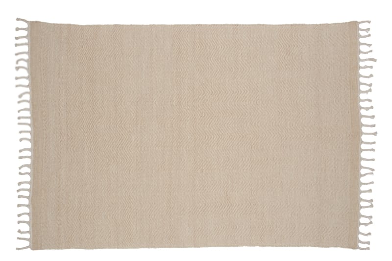 Loke Ullmatta 160x230 cm Rektangulär - Beige - Textilier & mattor - Mattor - Modern matta - Ullmattor